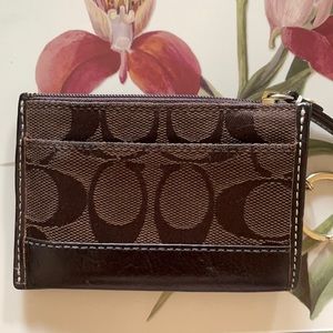 Coach card holder in good condition.